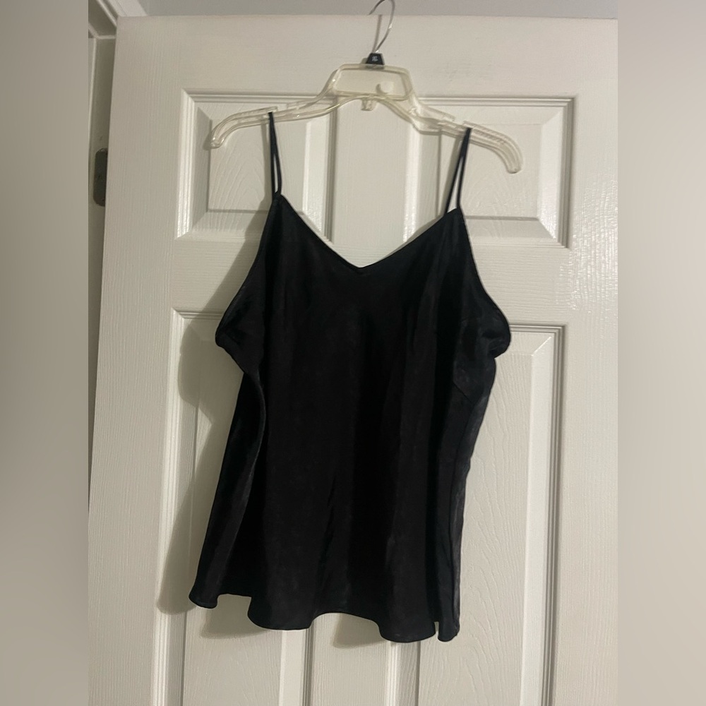 Ladies PLUS Time & Tru Black Tank